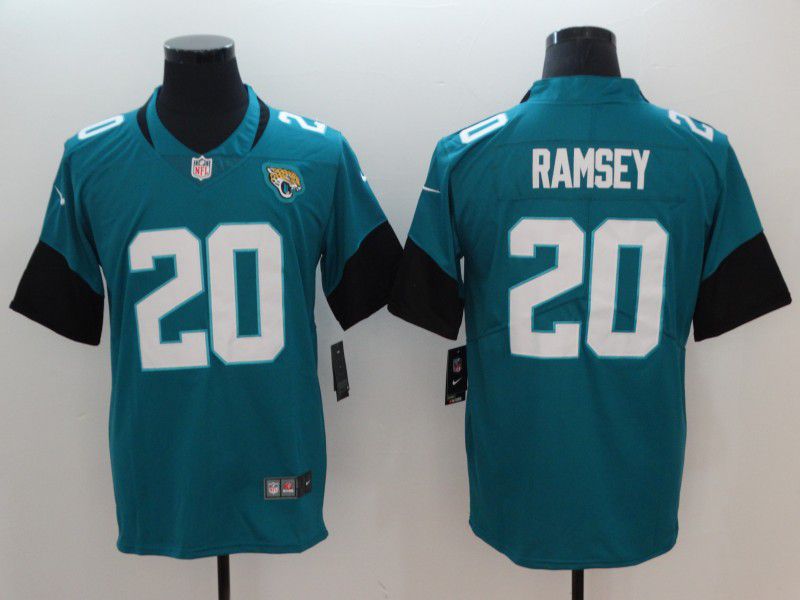 Men Jacksonville Jaguars 20 Ramsey Green Vapor Untouchable Limited Player Nike NFL Jerseys